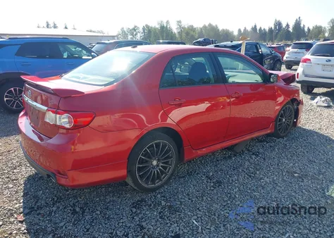 2012 Toyota Corolla S/Le z USA, uszkodzony, nr VIN 2T1BU4EE1CC908427